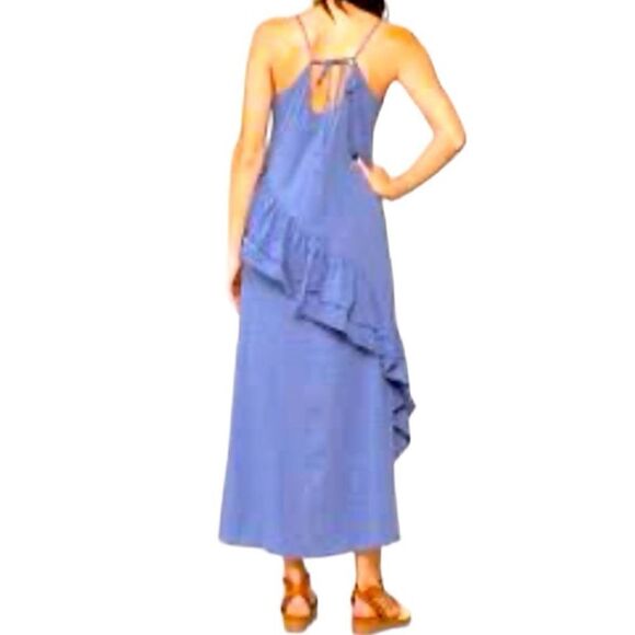 GigYo USA sleeveless ruffled maxi dress adjust in the back for comfort size M​​ - Picture 1 of 10